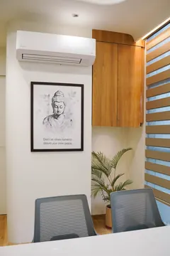 Consultation room, artwork
